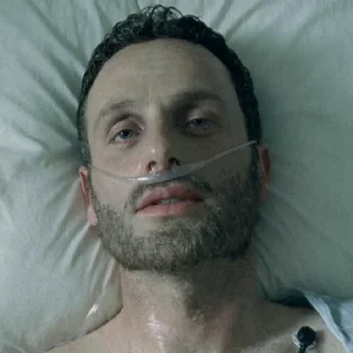 Телеграм стикер 😷 Andrew Lincoln | @TWD_FAN