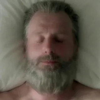 Телеграм стикер 😴 Andrew Lincoln | @TWD_FAN