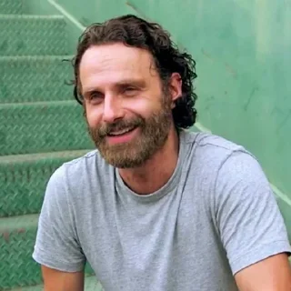 Телеграм стикер 😄 Andrew Lincoln | @TWD_FAN