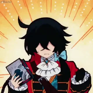 Video sticker 😐 ♟Vanitas no Carte 2 (@TodorokiShouto)