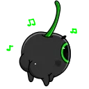 Telegram sticker 🍑 Toxic Cherry @Stickersey