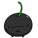 Telegram sticker 😐 Toxic Cherry @Stickersey