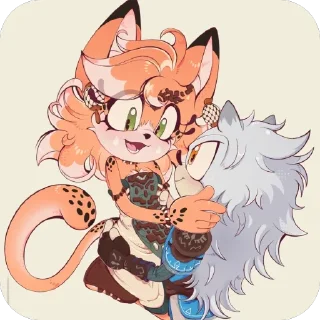 Telegram stiker 🤗 ASD CD cuties ♡˙︶˙♡