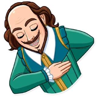 Sticker 😌 Shakespeare