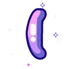 Sticker 🔠 violet @cute_enot_art