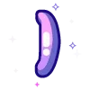 Sticker 🔠 violet @cute_enot_art