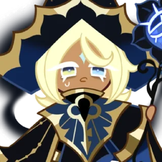 Telegram sticker 🌟 🤍—Truthless Recluse:: @CookieRunEmojiplus