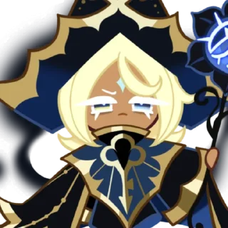 Telegram sticker 🌟 🤍—Truthless Recluse:: @CookieRunEmojiplus
