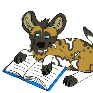 Telegram sticker 📚 Jibwa