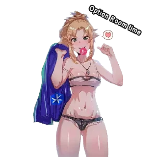 Telegram sticker 👙 Hentai 2 @xvieravelyn