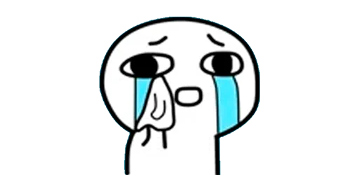 Telegram sticker 😭 @myspacemoon