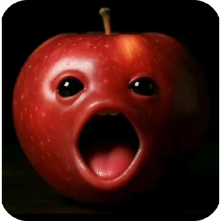 Video sticker 😦 applecute