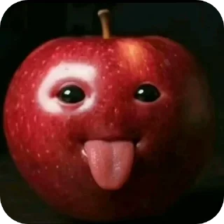 Sticker 😛 applecute