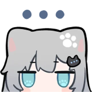 Video sticker ⭐ Nachoneko絵文字（へんにゃの付き） @見字睇V