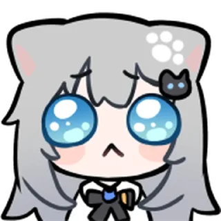 Video sticker ⭐ Nachoneko絵文字（へんにゃの付き） @見字睇V