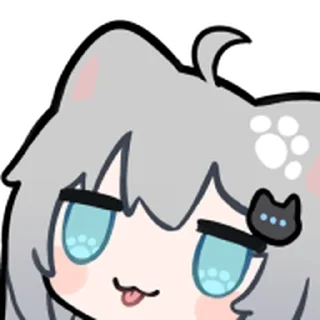 Sticker ⭐ Nachoneko絵文字（へんにゃの付き） @見字睇V