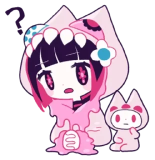 Telegram sticker 👾 ☆ berta delica ⌒(>。<) @kiokome