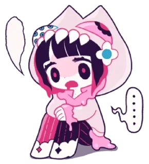 Video sticker 👾 ☆ berta delica ⌒(>。<) @kiokome