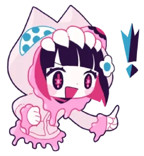Video sticker 👾 ☆ berta delica ⌒(>。<) @kiokome