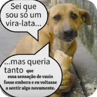 Telegram sticker 🐶 homem doente @zombeteiro