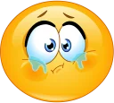Телеграм стикер 😢 YellowEmoticons2