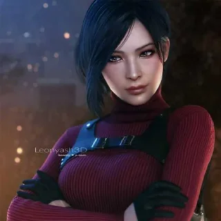 Video sticker 😱 Ада Вонг @kanal_myplaka / @kenny7_5728