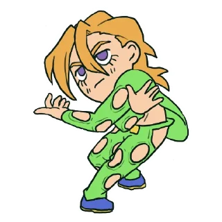 Telegram sticker 😤 Cute Jojo´s by Gamusaur