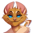 Telegram sticker 😏 Kyanderpack