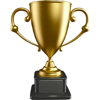 Telegram sticker 🏆 Trophy Congrats @PunjabiSticker