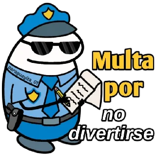 Telegram stiker 😀 🌈Flork Multas👮🏻‍♂️🧦