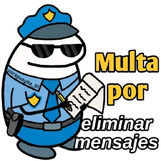 Video sticker 😀 🌈Flork Multas👮🏻‍♂️🧦