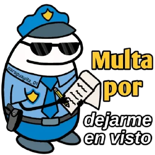 Video sticker 😀 🌈Flork Multas👮🏻‍♂️🧦