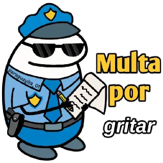 Telegram stiker 😀 🌈Flork Multas👮🏻‍♂️🧦