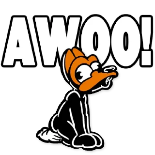 Video sticker 🐶 SpacepupsilverOrangeDog