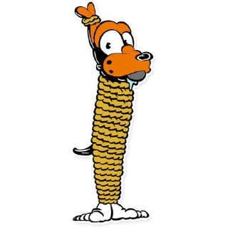 Telegram sticker 🐶 SpacepupsilverOrangeDog
