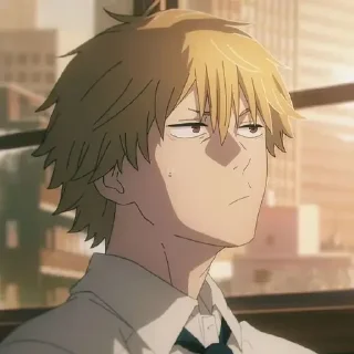 Telegram sticker 😊 anime denji