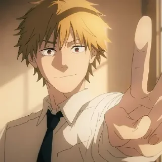 Telegram sticker 😊 anime denji