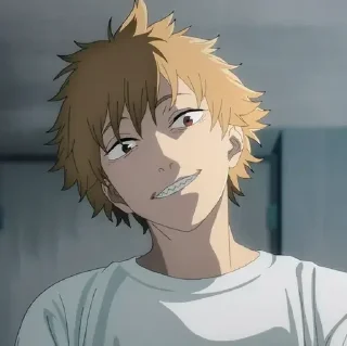 Telegram sticker 😊 anime denji