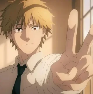 Video sticker 😊 anime denji