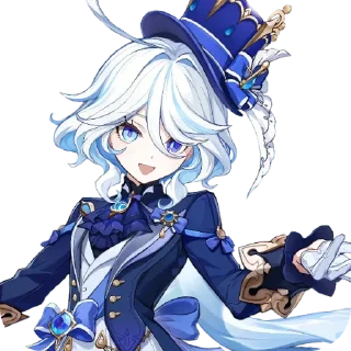 Telegram sticker 🧸 ✷ furina ;;