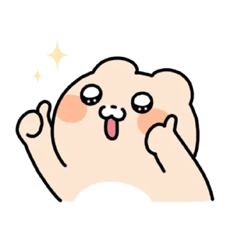 Video sticker ⭐ 와플곰이 나타나따! 4 @manbull_sticker_bot