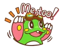 Telegram sticker 😃 Puzzle Bobble