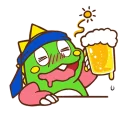 Telegram sticker 🍺 Puzzle Bobble