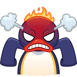 Telegram sticker 😡 BURINHE