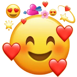 Telegram sticker 🥰 Crazy love @StickersPackRobot