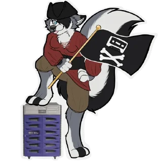 Телеграм стикер 🏴‍☠️ Radios stickers