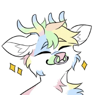 Telegram sticker 😃 Vert by @Vertigoism