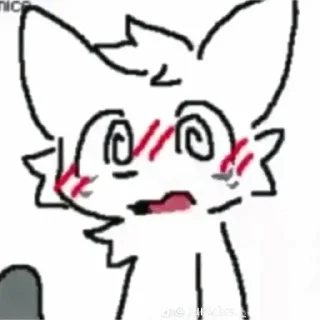 Telegram sticker 😳 Boykisser:3 [by Правый носок._ :: @fStikBot
