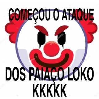 Telegram sticker 🤡 emoticon orkut    by @raivozo