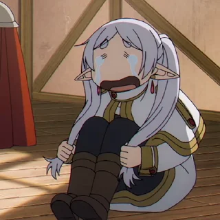 Video sticker 😭 Frieren S2 @fixfox